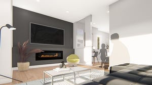 17_BonusSkinny home in Edmonton by infill custom builder Kanvi Homes