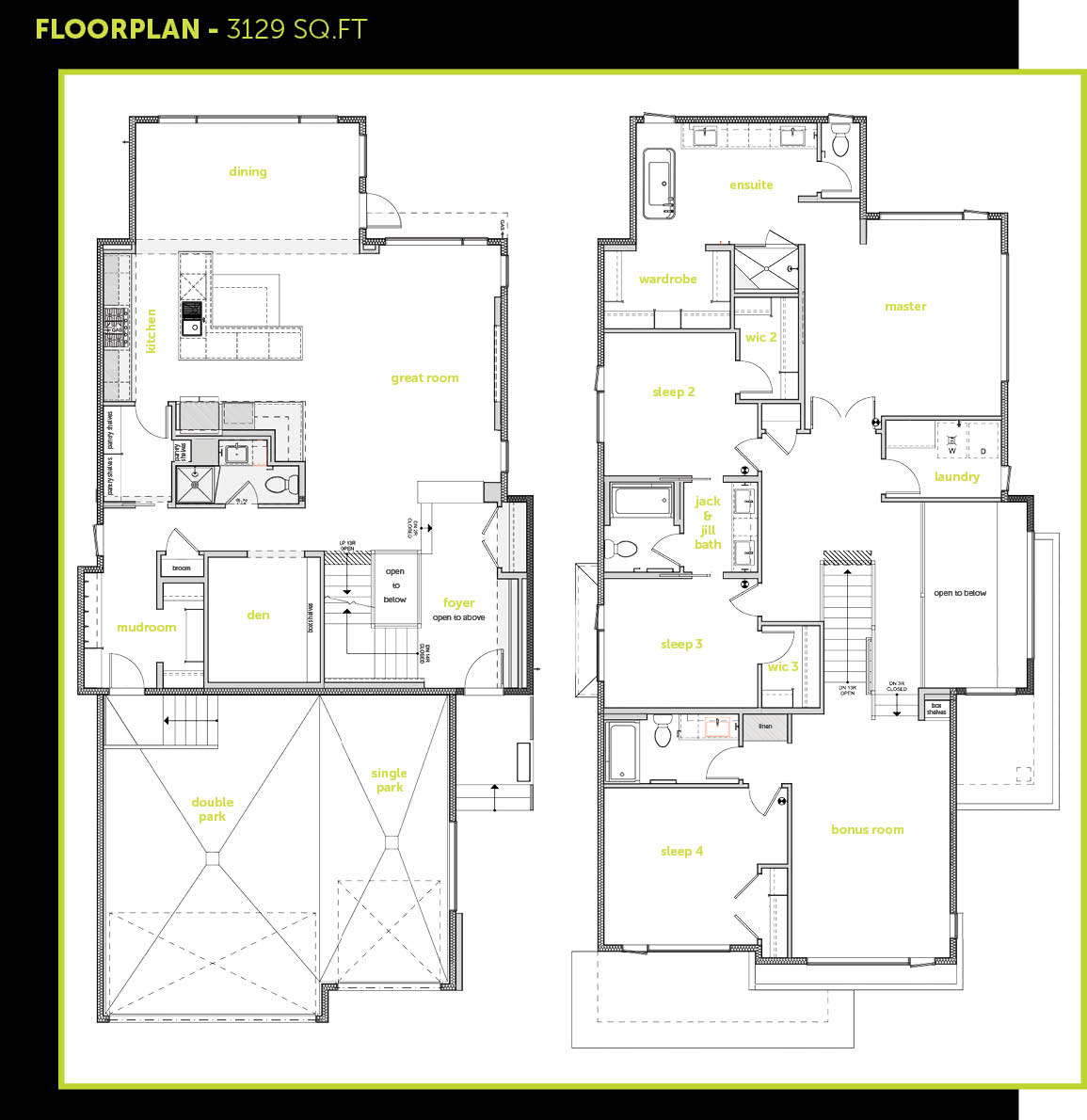 6703 Knox Court Floor Plan